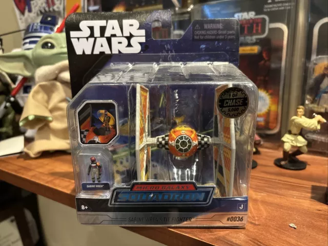 Star Wars Micro Galaxy Squadron Sabine Wren's Tie Fighter PERSECUCIÓN 1 de 5000 SW Nuevo