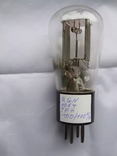 RGN1064 TFK-Zweiweggleichrichter mit Mesh-Anode, tested Funke W19S, 100/100mA!