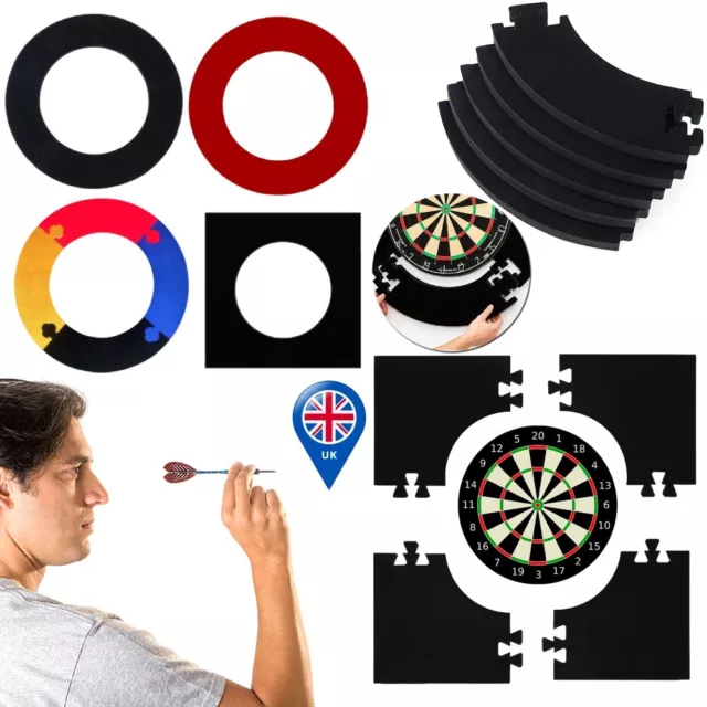 Winmau Protective Dartboard Darts Surround Wall Guard Protector Ring - 4 Colours