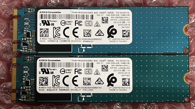 Toshiba Ssd 256gb Kbg30zmv256g Toshiba 256gb 2X TOSHIBA 256GB SSD