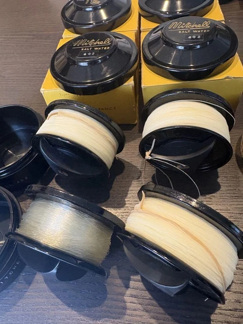 MITCHELL 402 SALTWATER Spool Set Of 4 Vintage Fishing Reel