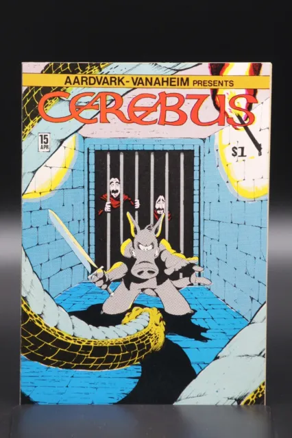Cerebus (1977) #15 1st Print Dave Sim Cover, Art & Story Aardvark-Vanaheim VF/NM