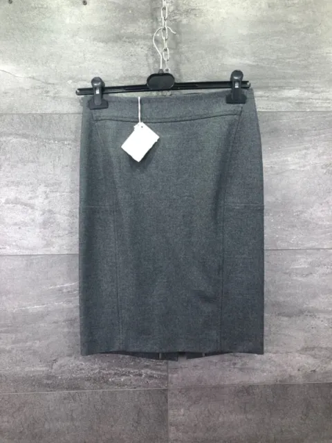 Brunello Cucinelli Lana Wool Pencil Skirt / I38 D32 F34 USA 2