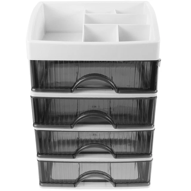 Scaffale Organizer Scrivania Cassetto Plastica Ufficio Conservazione