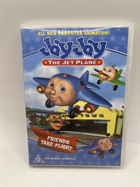 JAY JAY THE Jet Plane - Friends Take Family Children Kids movie DVD