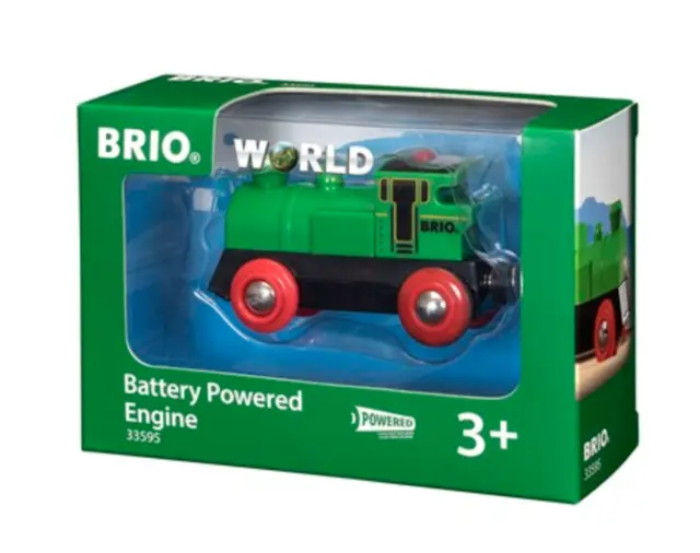 BRIO 33595 Battery Powered Engine train.Brand new. Free Post with tracking