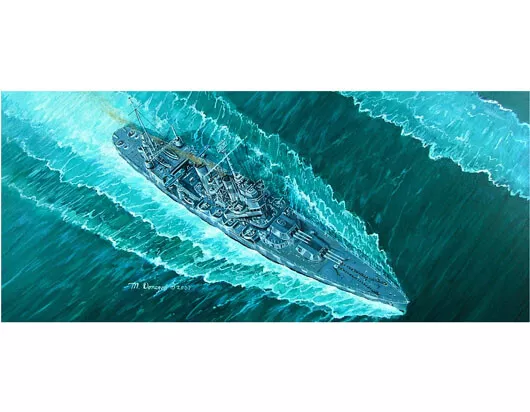 1:700 TRUMPETER KIT Uss Vincennes Ca-44 TR05749