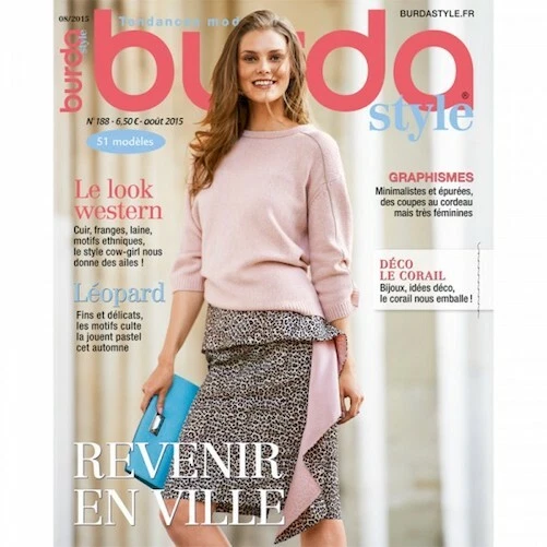 Magazine Burda Style Intemporel - Numéro 216, Décembre 2017, "Le Noir En Majesté", Occasion Avec Patrons