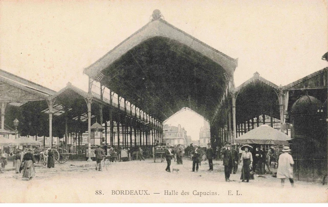 33 - BORDEAUX - S02844 - Halle des Capucins - L1