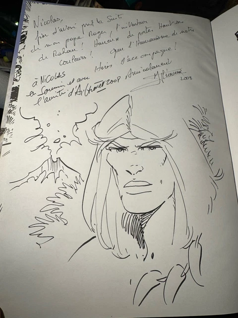 FINO / ANGELINE / DEDICACE SUR FEUILLE