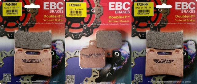 EBC HH Sintered Brake Pad Set For Ducati Multistrada 1200 S 2010-2014 – Front & Rear, FA244HH+FA266HH