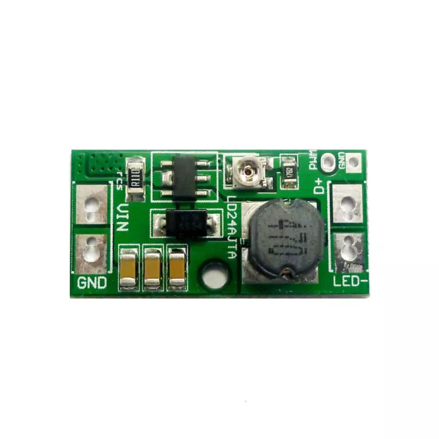 5Pcs DC 6-24V 20W Adjustable LED Driver PWM Controller DC-DC Step-down Converter