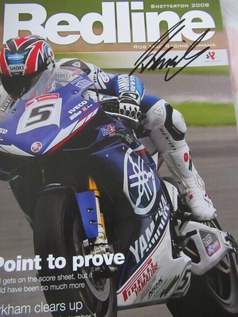 Rob Mac Racing KARL HARRIS SIGNED Rob Mac Racing Yamaha BSB booklet $20.69 - PicClick