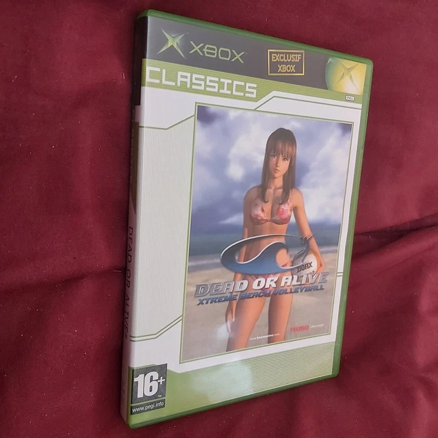 coffret jeu XBOX DEAD OR ALIVE XTREME BEACH VOLLEYBALL TRES RARE COMPLET