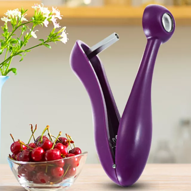 Cherry Pitter Tool Multi-Function Cherry Core Remover Heavy Duty for Cherry Jam