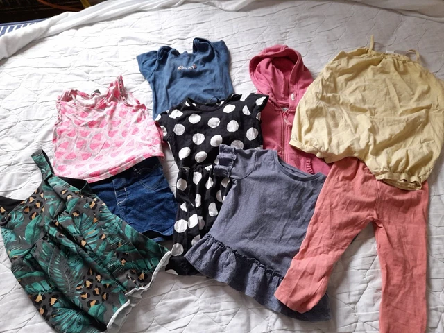 Girl Bundle 2 to 3 years 9 items TU Primark H&M George