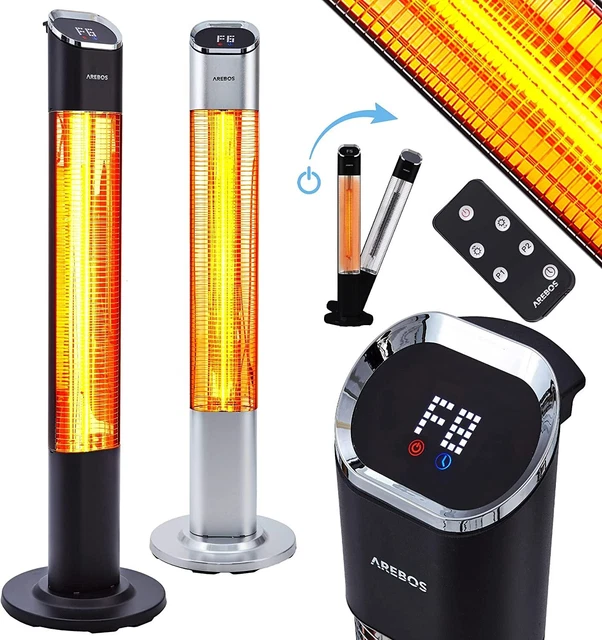 Arebos Stand Heizstrahler In- und Outdoor 2000 W - NEU und OVP