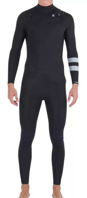 HURLEY Neopren Surfanzug Neoprenanzug ADVANT 4/3 CHEST ZIP Full Suit 2024 black