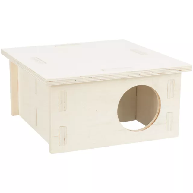 Maison emboitable 2 chambres 20 x 10 x 20 cm pour hamster et souris 2