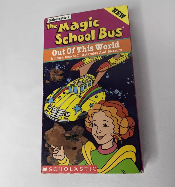 THE MAGIC SCHOOL Bus Out Of This World VHS Scholastic Video Vintage $3. ...