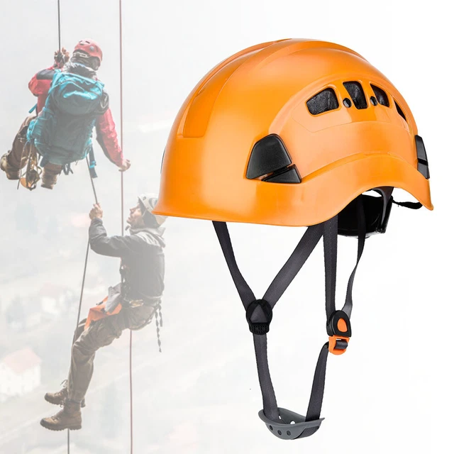 (Arancione) 02 015 Casco di sicurezza resistente alla corrosione tessuto morbido industriale