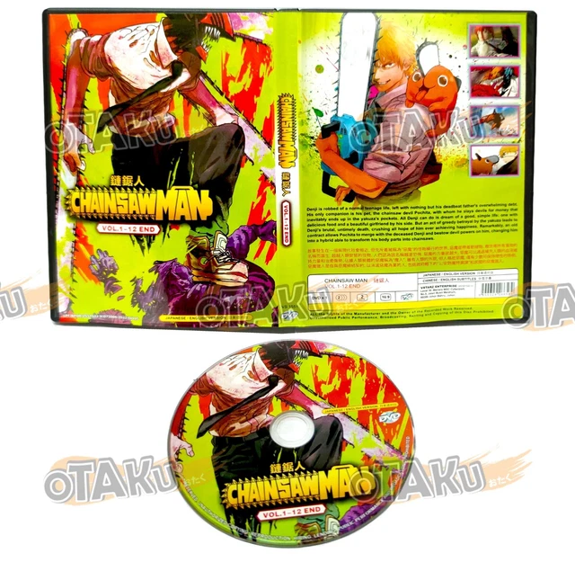 CHAINSAW MAN Complete Anime Tv Series Dvd Box Set (112 Eps) (Eng Dub
