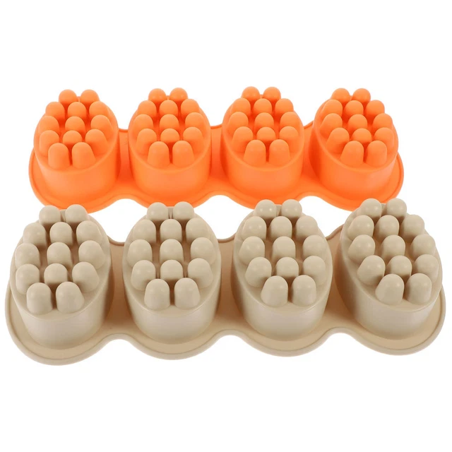 2 Pcs Outil De Fabrication Bricolage Moules À En Silicone Ovale