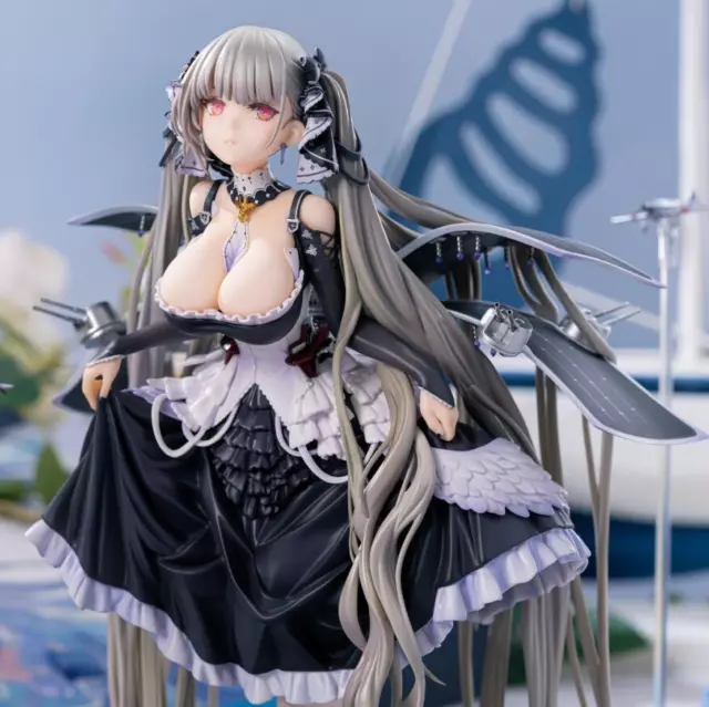 Anime Azur Lane HMS Formidable Gothic-Kleider 1/7 Pvc Figur Modell Sammlerstück