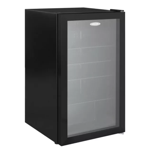 Heller HBC98 98L Beverage Cooler Wine Bar/Fridge/Refrigerator Drinks Black