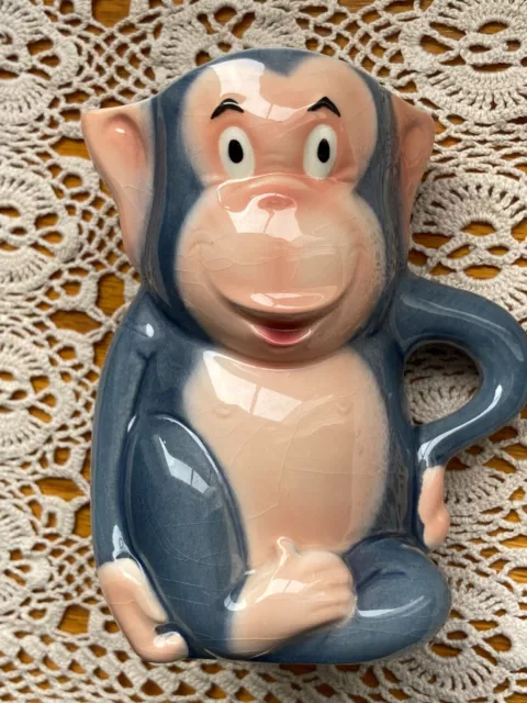 Goebel Happy Chimps Series - Monkey - Milk Or Cream  Jug