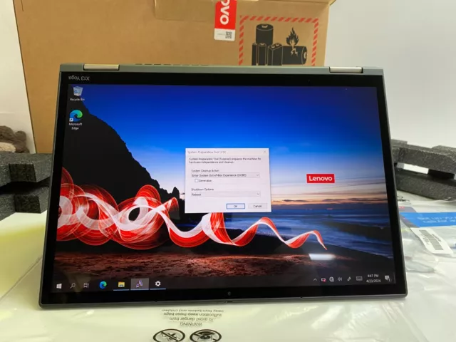 Lenovo ThinkPad Yoga X13 Gen2 i5 1135G7 2.40GHz 8GB 256GB 13.3" TouchSc / Sealed