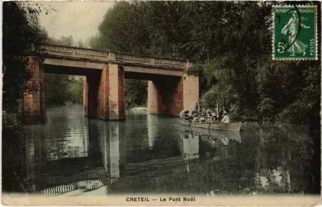 CPA AK Creteil Le Pont Noel FRANCE (1282382)