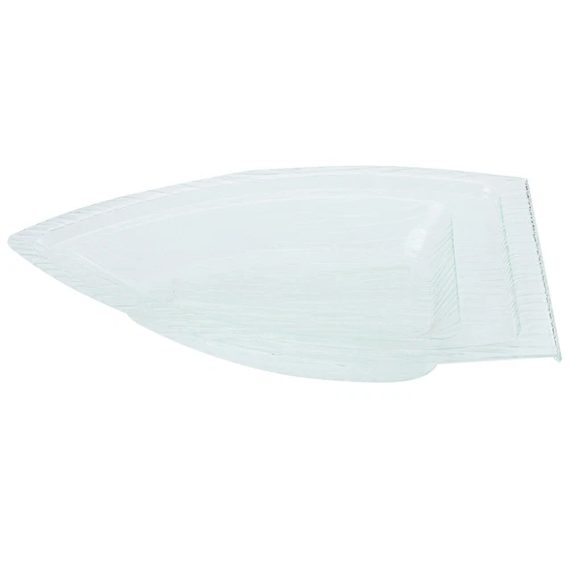 Vassoio Sushi A Forma Di Barca In Legno Naturale – 51x36x22 Cm, Portata Per Sashimi E Antipasti, Elegante Per Ristorante E Casa