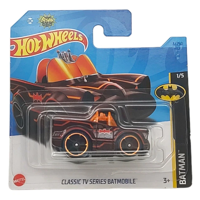 Hot Wheels Batmobile - Série Batman Classic TV 2022 - Édition 3/5 - 1:64 - Neuf Sous Blister