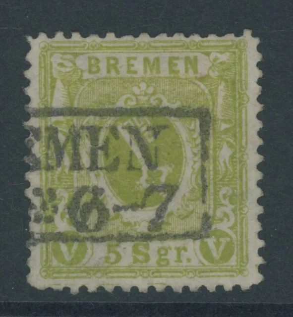 Bremen Mi. Nr. 15 c gestempelt einwandfrei 600 Euro