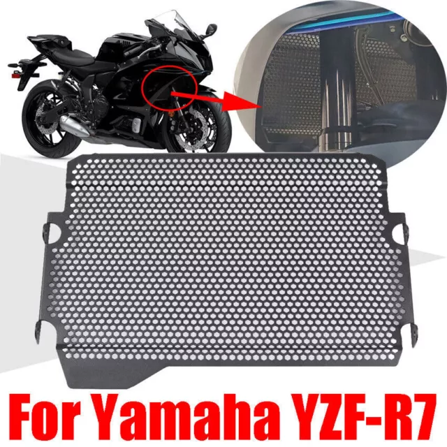 For 2022 2023  R7 , Aluminum Radiator Grille Guard Cover Protector , Black