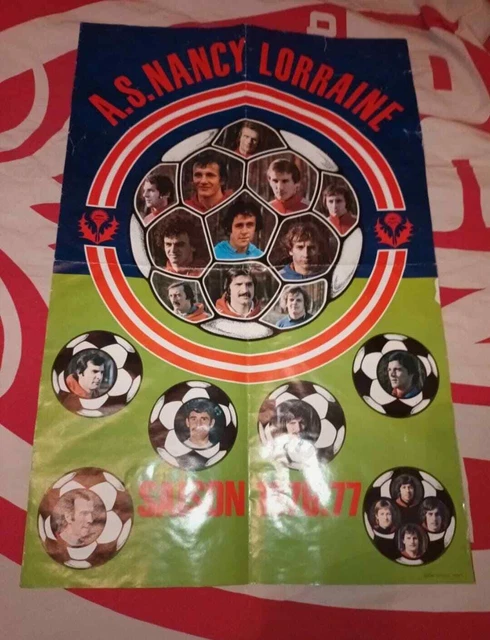 Affiches ASNL - saison 1982/1983 | Socios Nancy