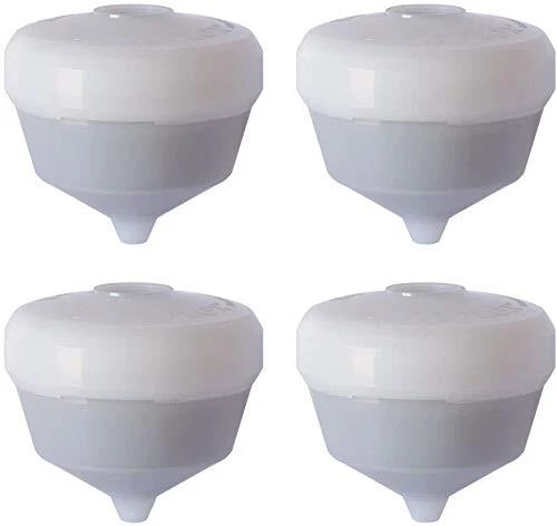 Siroflex Lot De 4 Cartouches Charbon Actif UNI 3-A - Filtre Eau Universel, 1 An De Rechange