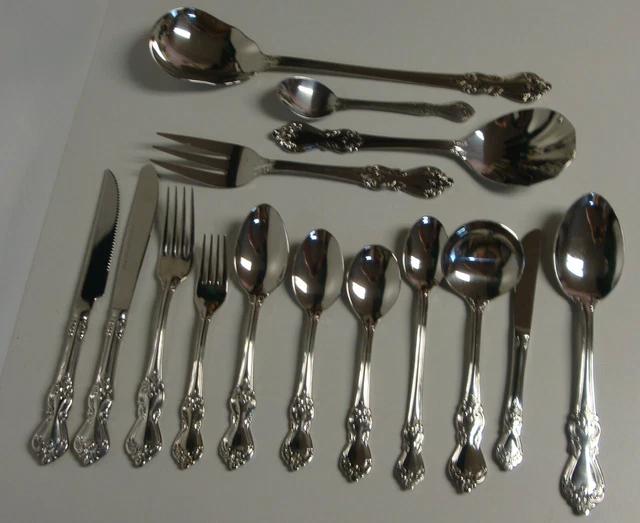 Reed & Barton SALEM Stainless Flatware – Choose Your Piece, Everyday Use, Silver
