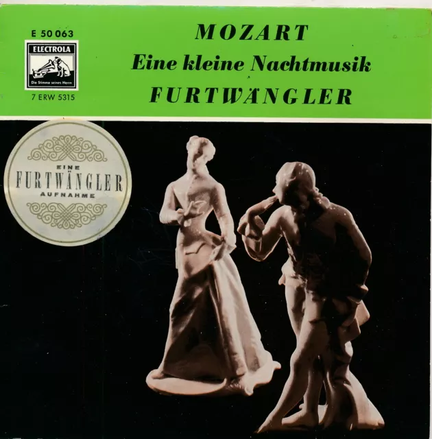 Mozart - Eine kleine Nachtmusik - Wilhelm Furtwängler - Single 7" Vinyl 103/21