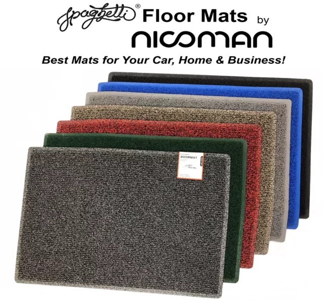 Indoor Outdoor Doormats Heavy Duty Non Slip Floor Mats Small Large UK