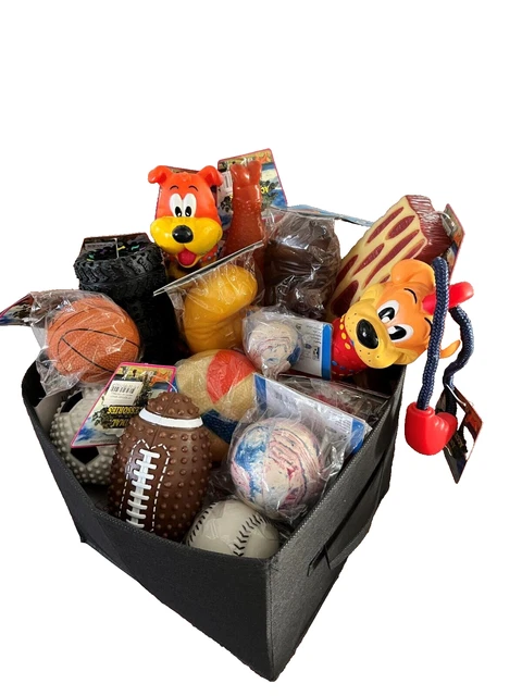 CHRISTMAS SPECIAL Pet Dogs Toys for dogs . 16 ITEMS + TOY BOX . $24.99 FREE POST