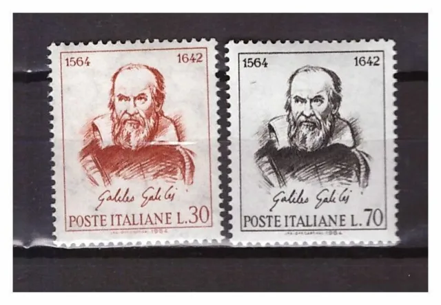 S27502) Italy 1964 MNH New Galileo Galilei 2v