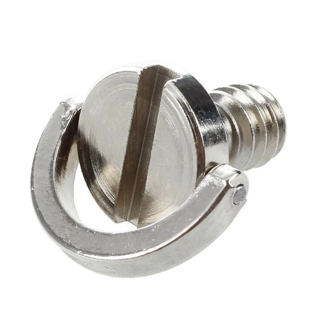 1/4 tornillo tornillo acero inoxidable adaptador para cámara cámara estantería J9I7