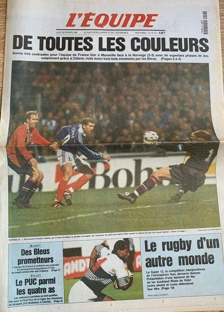 Equpe 1998 coupe du monde | eBay
