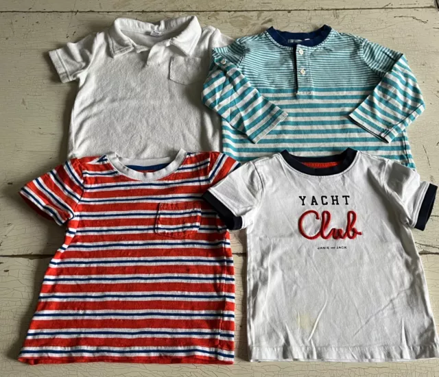Toddler Boy's JANIE & JACK Size 18-24 Months T-Shirt Lot