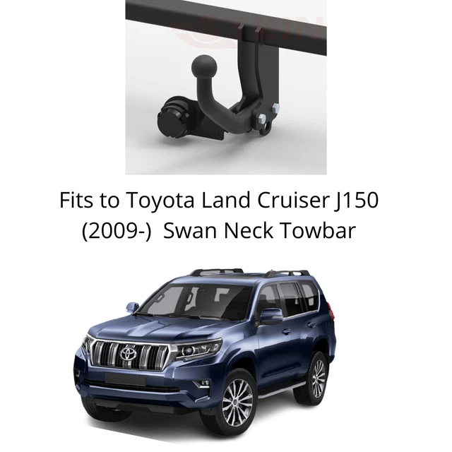 TOW BAR FOR Toyota Land Cruiser J150 (2009) & NO ELECTRICS T168 £134