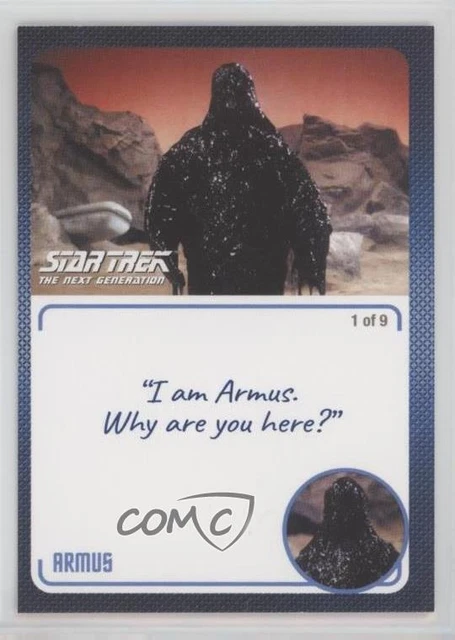 2022 Star Trek: The Next Generation Archives and Inscriptions Armus #51.1 9pa