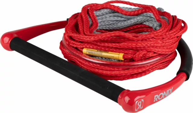 RONIX Hantel Seile Leine COMBO 1.0 Hantel 2024 red/grey + 65 PE Seil Hantel und