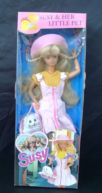 Rare Suzy & Her Little Pet Barbie Doll Clone Mint in Box